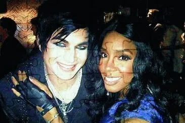 adam lambert and a girl