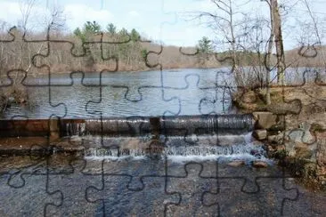 Over the falls jigsaw puzzle