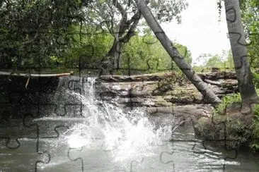 Cachoeira da Fumaça - MT jigsaw puzzle