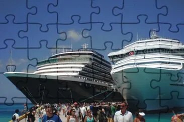 פאזל של cruise ships