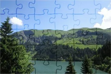 Lac de Montagne jigsaw puzzle