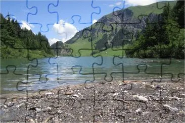 Plage du lac jigsaw puzzle