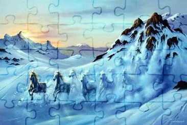 Pintura jigsaw puzzle