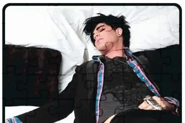 פאזל של adam lambert sleepy