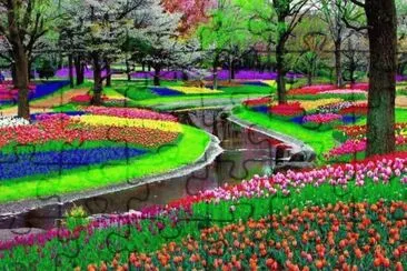 PARQUE KEUKENHOF, HOLANDA.