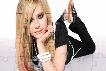 avril lavgine6 jigsaw puzzle