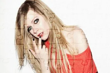 avril lavgine jigsaw puzzle