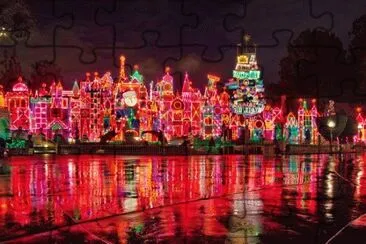 Disneyland Small World at Christmas