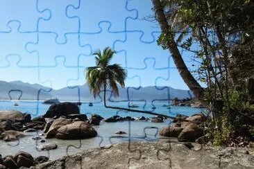 Praia Do Aventureiro Angra dos Reis Brasil jigsaw puzzle