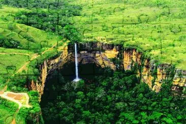 פאזל של Chapada dos GuimarÃ£es - MT - Brasil