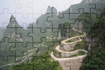 Estrada Chinesa jigsaw puzzle