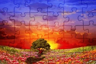 Arvore nas cores jigsaw puzzle