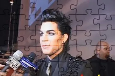 פאזל של adam lambert