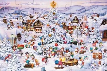 christmas jigsaw puzzle