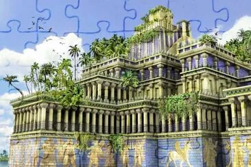 Jardines colgantes. Babilonia jigsaw puzzle