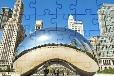 Cloud Gate jigsaw puzzle