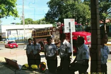 Los bomberos de Costa Rica