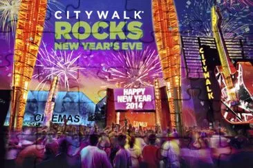 New Years at Universal City Walk-Los Angeles