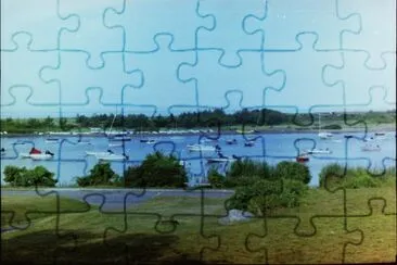 Boats at the beach jigsaw puzzle