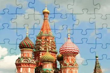 Moscu. San Basilio jigsaw puzzle