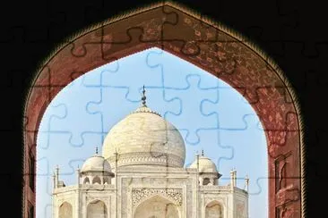 Vista del Taj Mahal