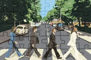 פאזל של beatles 2