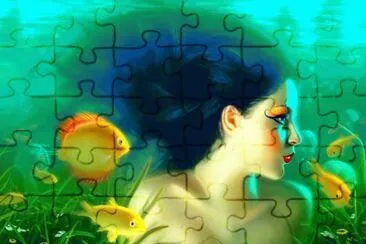 Mermaid jigsaw puzzle