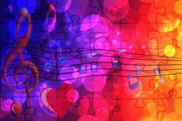 Love   Music jigsaw puzzle