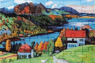 פאזל של Gabriele Munter 1877-1962