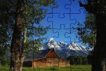 Country home beauty jigsaw puzzle