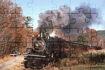 Steamtown Train jigsaw puzzle