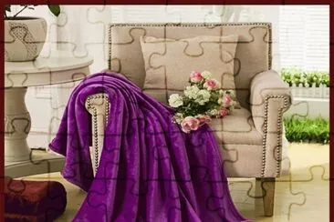 Luxurious Soft Purple Blanket