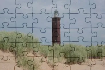 Lighthouse in the dunes