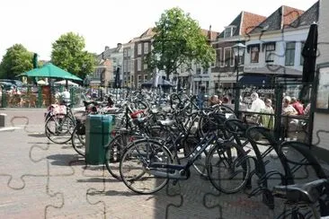 Bicycles jigsaw puzzle