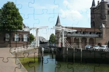 canal bridge jigsaw puzzle