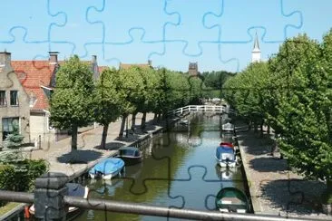 Canal jigsaw puzzle