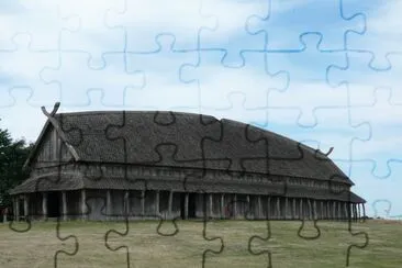 trelleborg longhouse jigsaw puzzle