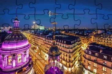 Skyline Over Grand Opera-Paris