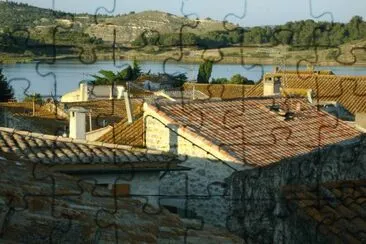 Peyriac rooftops