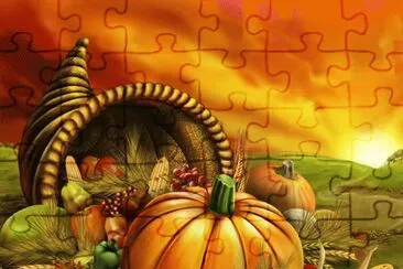 Horn of Plenty jigsaw puzzle