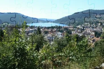 פאזל של lac de montagne