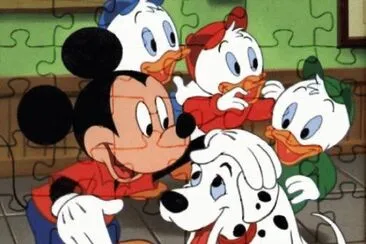 פאזל של Mickey Mouse and Friends