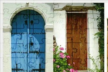 Cyprus doors jigsaw puzzle