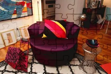 Funky Purple Chair