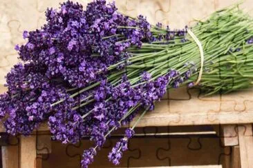 Lavender Bouqet jigsaw puzzle