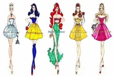 Cinderella SnowWhite Ariel Belle Aurora