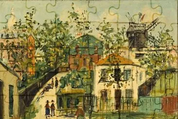 maurice utrillo jigsaw puzzle