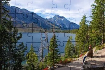 פאזל של Jenny Lake, Grand Teton National Park