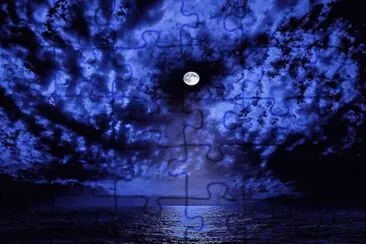 nuit bleue jigsaw puzzle