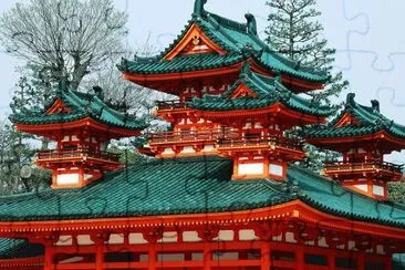 Heian-Shrine  Kyoto Japan jigsaw puzzle